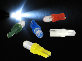 T5 1 LED verlichting rond 