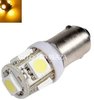 BA9S 24Volt LED 5X 5050SMD LED Geel / Amber