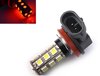 H11 18X 5050SMD LED Rood voor o.a. breedstraler