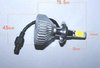 H3 2000LM COB Canbus 6000K LED dimlicht set