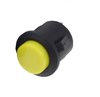 16mm moment druk schakelaar Rond geel 8A 12V