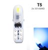 T5 2x 3014SMD Silicon glow ice blue