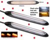 Dagrijverlichting DRL incl dynamisch knipperlicht met welkoms functie 2x 15,5cm 06