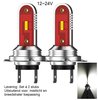 H7 1860 CSP LED mist/breedstraler 1000LM 12-24V wit set &aacute; 2 stuks 01
