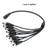 8 weg voeding splitter 9/12V jack connectors