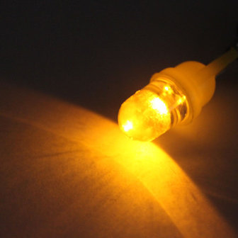 T10 W5W 1x LED bol licht : Geel