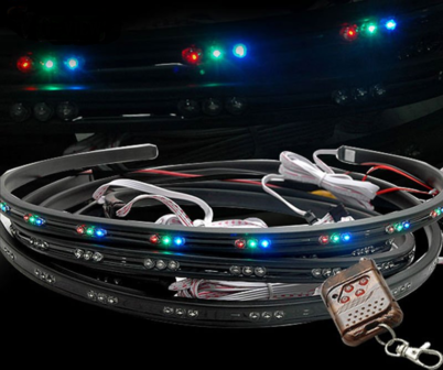 Underbody LED kit incl. remote controller 2x 90cm/2x120cm