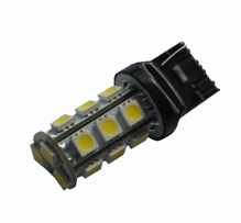 Duplo: T20 W21/5W 7443 18 LED 5050 SMD ROOD
