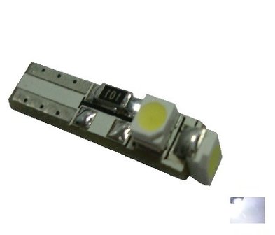 Canbus T5 3x 1210SMD LED xenon wit