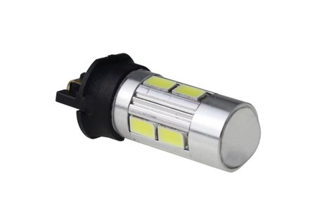 PW24W 10x 5630SMD incl. lens 12V AC xenon wit
