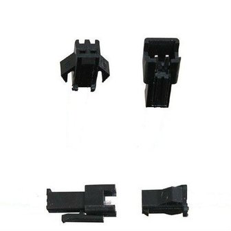 SM connector set incl. bedrading (male/female)