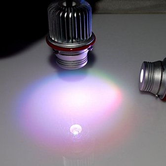 1 set E39 10W RGB Angel Eyes met Controller LED Marker geschikt voor BMW