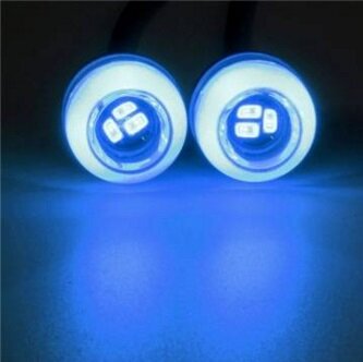Eagle eye 5630SMD LED 16mm set a 2 stuks kleur: blauw