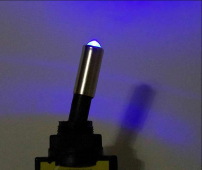 12V 20A LED tuimel schakelaar aan/uit kleur: blauw
