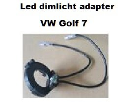 LED Dimlicht adapter voor VW Golf 7, Passat, Touran etc. 2st