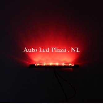 24V Rood zijmarkering 6x LED unit 