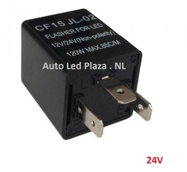 24V 3 pins led knipperlicht relais CF15