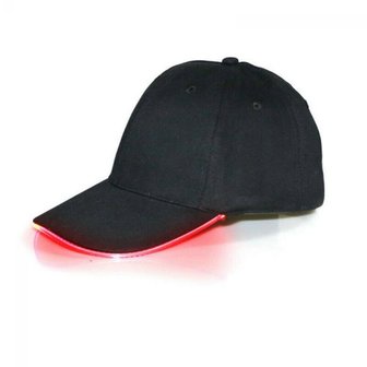 Party LED cap rood led