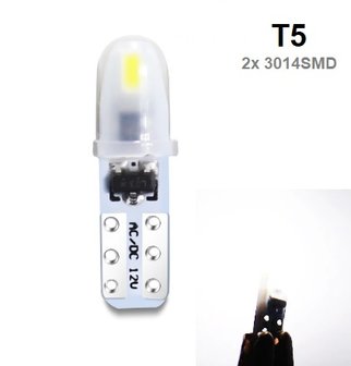 T5 2x 3014SMD Silicon glow wit