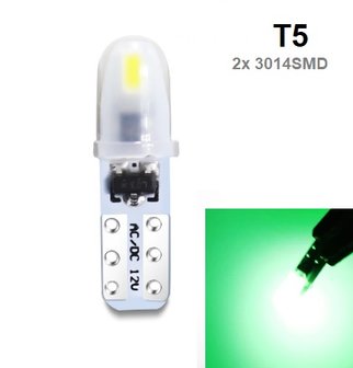 T5 2x 3014SMD Silicon glow groen