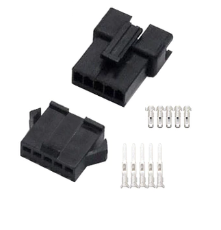 SM connector set 5 pins male/female