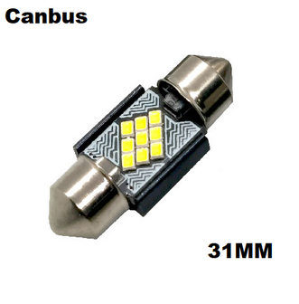 C5W Festoon buislamp 31MM canbus 12V super fel helder wit