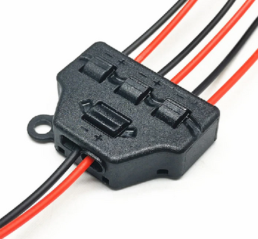 3&nbsp;Poorten Push-in snel draad&nbsp;connector kabelsplitter