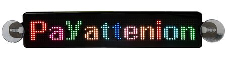 Multi RGB-Pixel message board met Blueth. App bediening 02