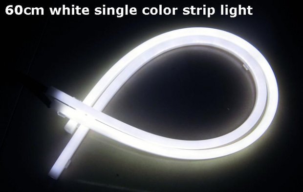 Super DRL LED tube 45cm wit