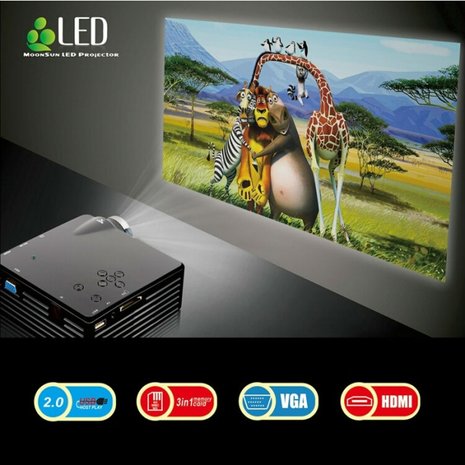 Mini LED LCD Projector