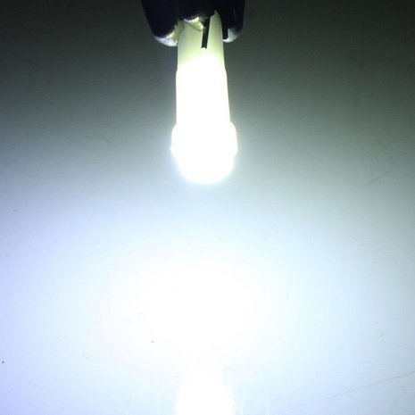 T5 0,5W COB Glow LED xenon wit