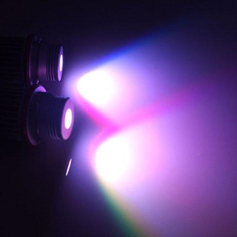 1 set E39 10W RGB Angel Eyes met Controller LED Marker geschikt voor BMW