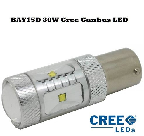 BAY15D 1157 30W Cree XBD-R2 Canbus Highpower LED