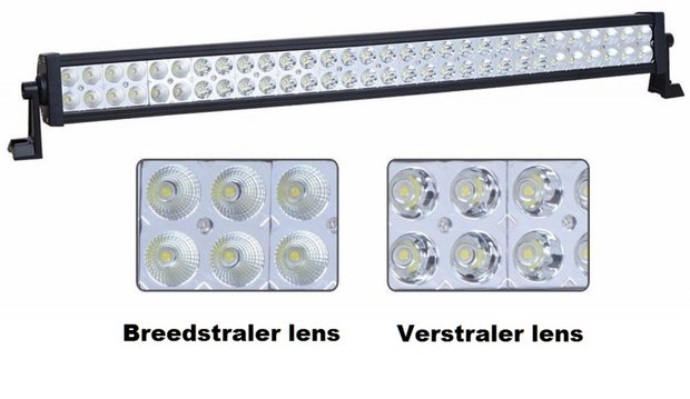 LED balk 80cm 180W breed -en verstraler (combo)