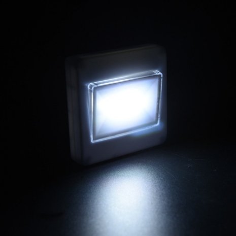 Universeel COB LED licht unit wandmontage op batterij