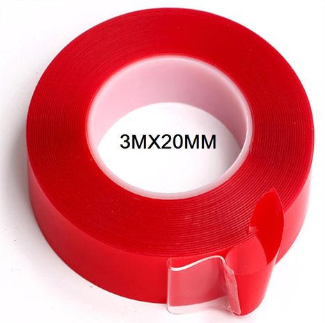 Dubbelzijdig nano super hechting tape 3mx20mm