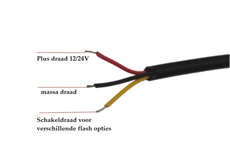 Slijm Gedateerd Over het algemeen 4x 3W highpower flash signalering module oranje 12v/24v slimline -  autoledplaza