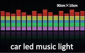 Sound activated equalizer led bar 90 X 10cm
