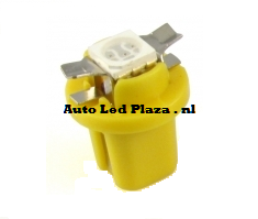 B8.3D 1x led 5050 SMD geel