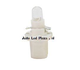 B8.5D 1x LED Rond wit