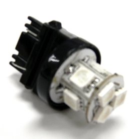 Duplo: T20 W21/5W 7443 8 LED SMD 5050 Rood