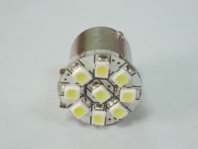 BA15S 9 LED SMD 1210 wit