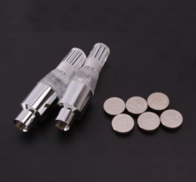 LED ventieldop blauw 2x