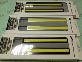 LED dag rij verlichting COB 15x3cm  2x