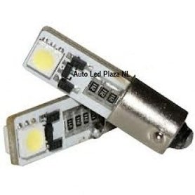 BAZ9S / H6W 2 SMD LED bajonet fitting CanBus