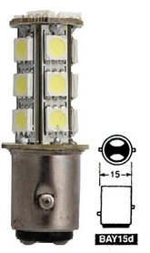 BAY15D / 1157 / S25 18 st SMD 5050 ROOD