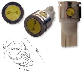 T10 W5W 2,5Watt COB high power  xenon wit