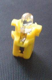 B8.3D 1 led rond geel