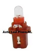 B8.5D 1x LED Rond Rood