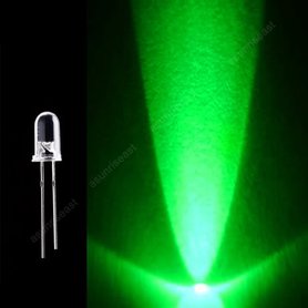 Losse led Groen 5mm